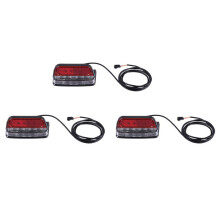 3X Electric Bike Light for Ebike Taillight 6V 12V 24V 36V 48V 60V Bicycle E-Bike Rear Tail Light Cycling Accessories