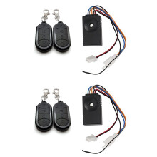 2X Sistema di Allarme Ebike Doppio Telecomando 36V 48V 60V 72V Accessori di Allarme Sostituzione Bici Elettrica Impermeabile Universale