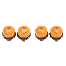 4Pcs Gas Adapter Safe Durable Gas Stove Adapter Stove Connection Outdoor Camping Gas Bottle Adaptor for Butane Canister