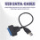 Kabel USB   3 na USB 3.0 Adapter USB  Adapter Cable Support 2.5 Cali Ssd Hdd Hard Drive 7