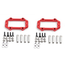 2X Metal Steering Servo Mount Set for ARRMA 1/8 KRATON 6S Outcast Senton Talion Typhon BLX RC Car Upgrade Parts,1