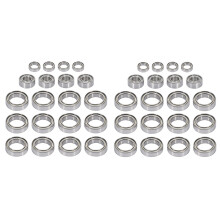 40Pcs Bearing Set BE001 BE002 BE003 for JLB Racing CHEETAH 11101 21101 J3 Speed 1/10 RC Car Spare Upgrade Parts