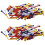 200 Stuks 49 mm Gekleurde Gemengde Plastic Golftees 1