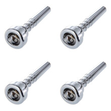 4X Spare Part Light Silver Plating Trumpet 7C Mouthpiece