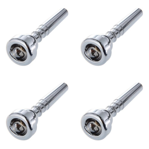 4X 7C Embouchure de Trompette Argente