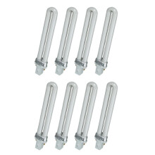 8 Stueck 9W UV 365NM Lampe Leuchte Fuer Nagelmaschine