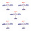 5X Elastic Rubber Band Powered DIY Foam Plane Model Kit Aircraft Educational Toy 1