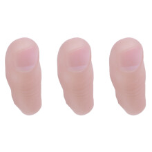 3X Faux Pouce Doigt Souple Magique pour Tour de Magie Magicien