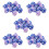50Pcs 10 Sided D10 Polyhedral Dices Numbers Dials Desktop Table Board Game PXPF,Style 2 1