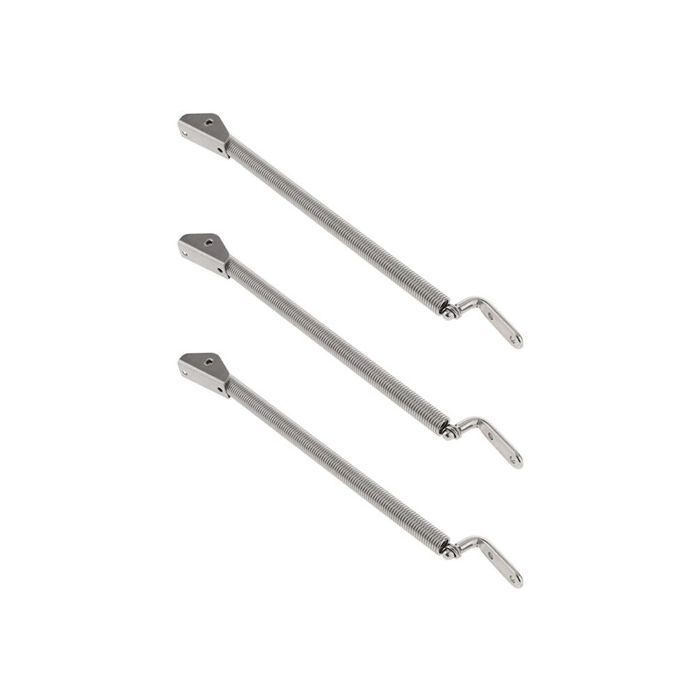 3X Boat Accessories Marine Stainless Steel 210Mm Deck Hatch Spring, Cabin Door Porthole Door Hatch Support Spring Silver 6032923187487