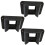 3X Adaptateur de Bloc de Support de VéLo pour  Support de Support de Sac de VéLo Pliant Support 1