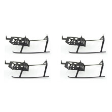 4 PeçAs Trem de Pouso para Xk K110 K110S V977 Rc HelicóPtero AviãO Drone PeçAs Sobressalentes AcessóRios de AtualizaçãO