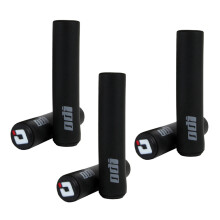 6X ODI MTB Bicycle Grip Silicone Handlebar Grips Shock-Absorbing Soft Mountain Bicycle Grip Bike Accessories Black