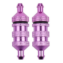 2X 1/8 1/10 Repuestos RC Modelo de Coche Filtro de Combustible Nitro para HSP 02156 94122 94188, PúRpura
