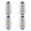 4pcs 400m 80lbs Nylon Twisted Bowstring Thread Fishing String Sewing Cord Kite , White 1