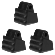 3X Inline Skate Brake Stop Roller Skates Stoppers for Outdoor Roller Skating Black
