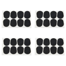 32St Alt-/Tenorsaxofon Sax Munstycke Patches Kuddar Kuddar Svart---0,8 mm