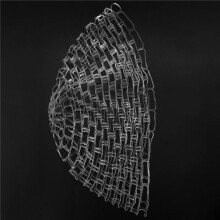 3pcs 47 Inch Clear Rubber Replacement Net Replacement Bag for Fly Fishing Landing Net Fishing Tackles
