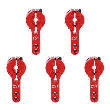 5X 25T 35mm Denti Sterzo Mezzo Servo Braccio Corno per 1/8 1/10 RC Barca per Auto per HSP HPI  Himoto Redcat Assiale