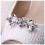 3 Par Rhinestone Crystal BröLlopsbröLlop Diamante Crystal SkokläMmor 6