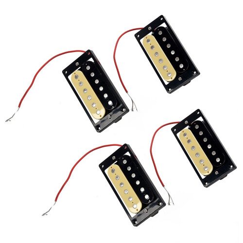 2 Satz  Faced Humbucker Double Coil Pickups E-Gitarre