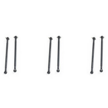6 Pièces Séries Arbre de Transmission Arrière En Métal Dogbone 7191 pour ZD Racing -10 DBX10 10421-S 9102 1/10 Télécommandée Voiture Pièces de