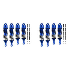 4x Metal Front and Rear for Slash 4X4 VXL 2WD Rustler Stampede Hoss 1/10 RC Car Upgrades Parts,2