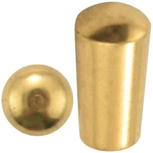 6Pcs Guitare Commutateur Pointe, Interrupteur À 3 Voies Bouton Capuchon Cuivre pour Lp Epi Guitare ÉLectrique, Or
