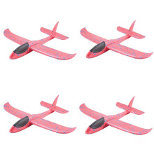4Pcs EPP Foam Hand Throw Airplane Outdoor Launch Glider Plane Kids Gift Toy 34.5 x 32 x 7.8cm Interesting Toys