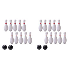 2X Bowling Balls Set Indoor Outdoor Multifunctional Educational Sport Toy Kids Bowling Game Set Child Christmas Gifts