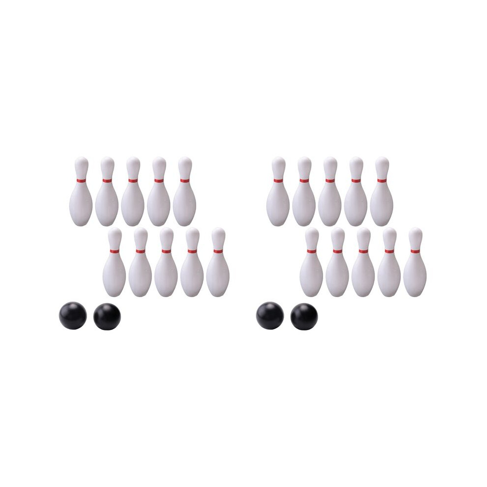 Photos - Other Toys 2X Bowling Balls Set Indoor Outdoor Multifunctional Educational Sport Toy Kids Bowling Game Set Child Christmas Gifts