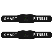 2X MuskelstimulatorträNare  Fitness MagträNing Elektrisk Viktminskning KlistermäRken KroppsbantningsbäLte Unisex
