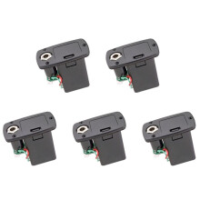 5X ABS 9V Guitar Pickup Battery Case Box for Electric Acoustic Guitar Bass Storage Cover Replacement