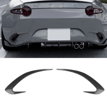 Para-Choque Traseiro, Spoiler, Farol de Neblina Traseiro, Acabamento em Fibra de Carbono para Miata MX-5 ND 2016+
