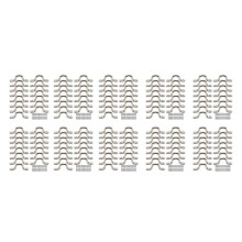 150Pcs Stainless Steel Peck Plate Eye Plates Ceiling Hook Kayak Eye Plate Kayak Pad for Kayak Canoe, Kayak Canoe Rigging