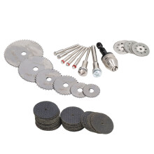 Rotary Cutting Wheels Kit Resin HSS Saw Blades for Wood Metal Plastic