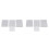 1/16 Scale Miniature Model Bricks Mould,8 Pack Simulation Brick Molds DIY Kit for Sand Table Landscape Accessories 1