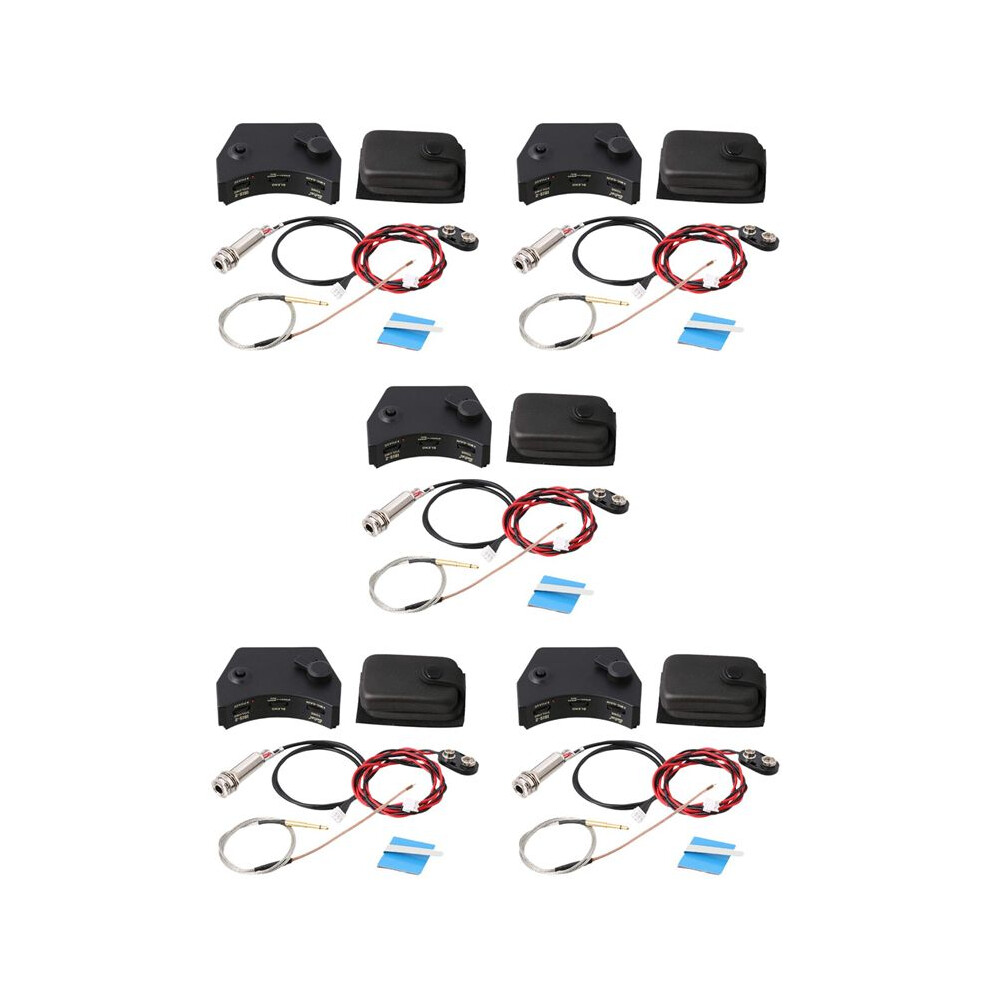 5X Belcat Iris-2 Sound Hole Control Preamp Guitar Pickup Piezo Pickup System For Acoustic Folk Guitar 4712801104370