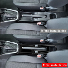 Auto Bekerhouder Frame Handrem Handvat Bekleding Afdekking Sticker Interieur Accessoires voor Swift 2024 Glanzend Zwart