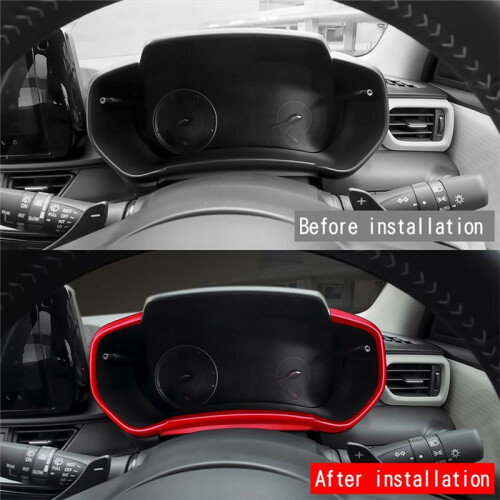 Car Meter Trim Frame Instrument Panel Trim Sticker Interior Accessories for  Swift 2024 RHD 2