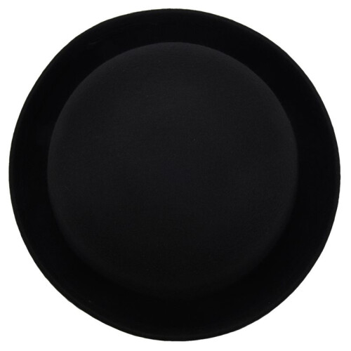 3Piece Melon Bowler Hat Hat Bowler Hat Bowler Hat  Hat Chaplin Hat Riding Hat (Black) 2