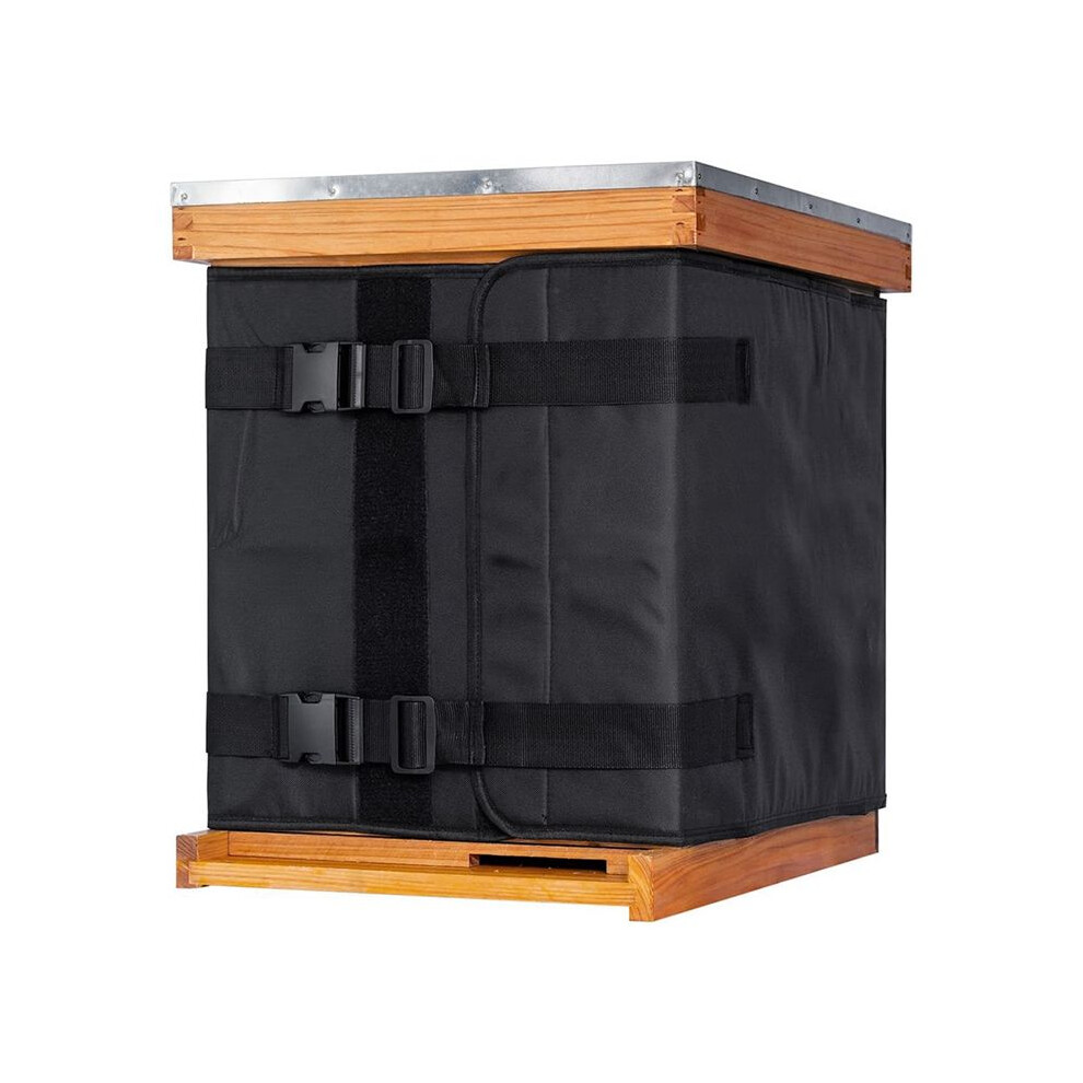 Winter Bee Hive Wrap For 10 And 8 Frame Beehives, 600D Oxford Cloth Adjustable Beehive Wrap For 2 Deep Hive Boxes 6031244158374