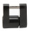 Black 1/4in Zinc Alloy Trailer Lock 1