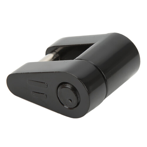 Black 1/4in Zinc Alloy Trailer Lock