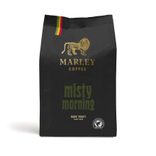 (1kg Whole Beans) Misty Morning Dark Roast - Marley Coffee - Strength 5 - Beans & Ground