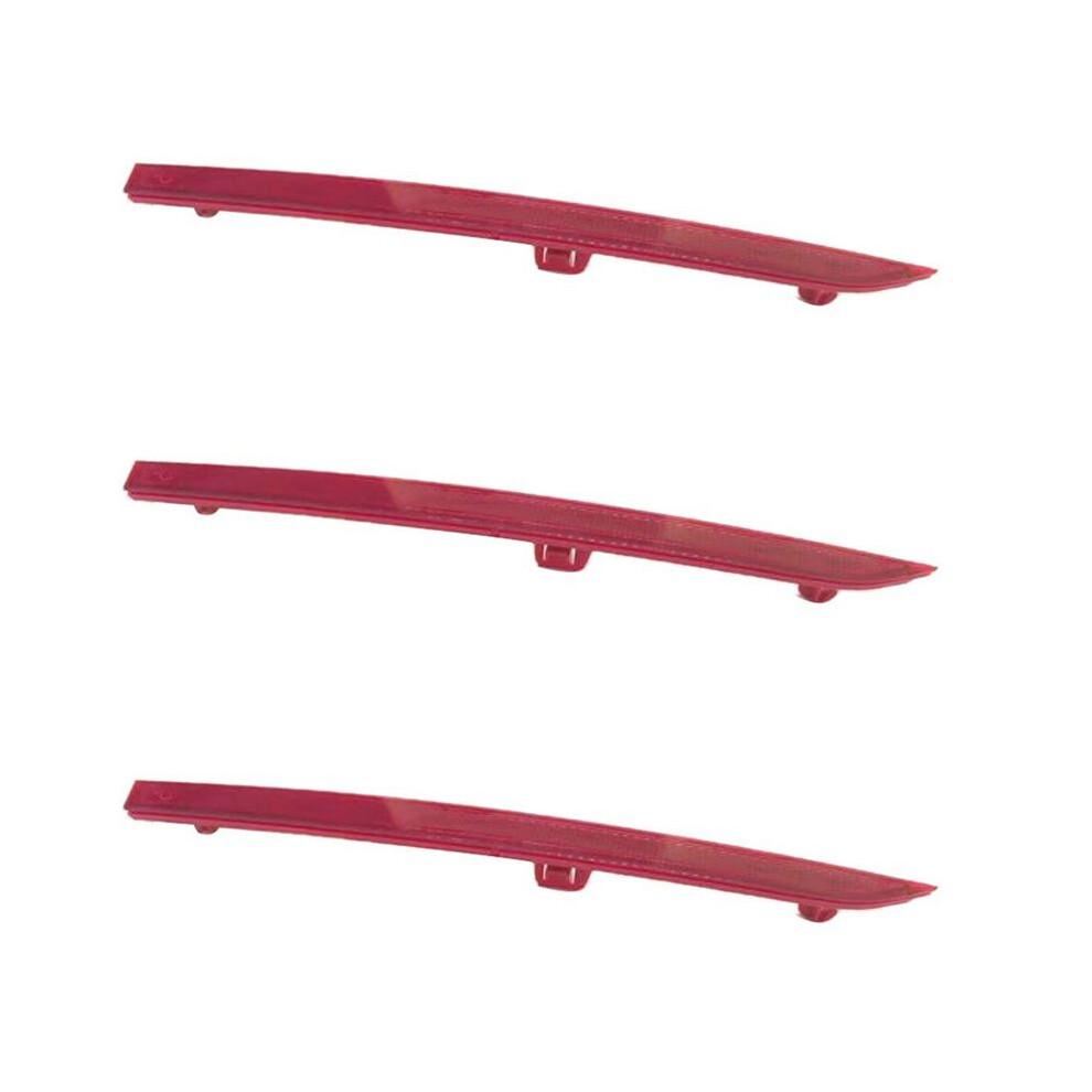 3X 63147847166 Rear Right Bumper Reflector For - 3-Series F30 F31 M Sport 2012+ Red 6031732476799