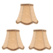 3X Table Lamp Shade Fabric Cloth Clip Light Shades Lamp Cover Drum Shade Lampshade Bulb for Floor Lamp Home