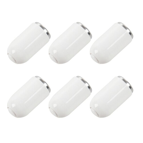 Magnetic Cap for  Pencil, Magnetic Replacement Protective Cap Cover for  Pro Pencil - White 6Pc