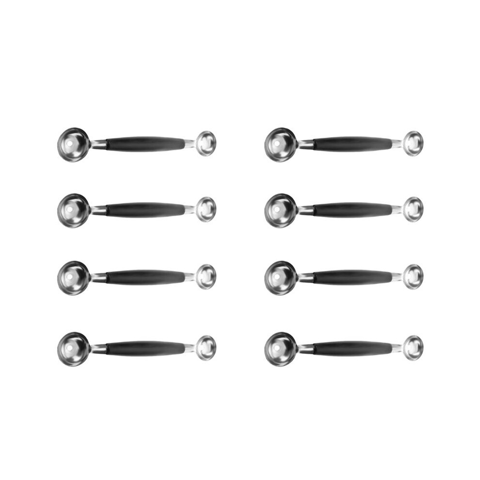 8X Double Ended Headed Fruit Icecream Spoon Melon Baller Parisienne Scoop 30Mm 6033228967910