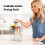 Foldable Rustproof Stainless Steel Baby Bottle Drying Rack for Kitchen Countertop Storage 2